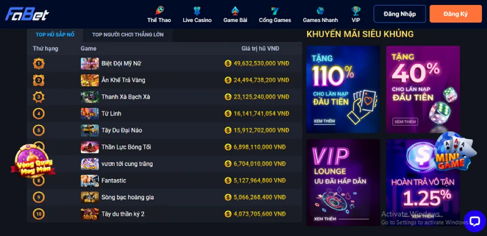 Casino Trực tuyến tại t4wbet khuyến mãi